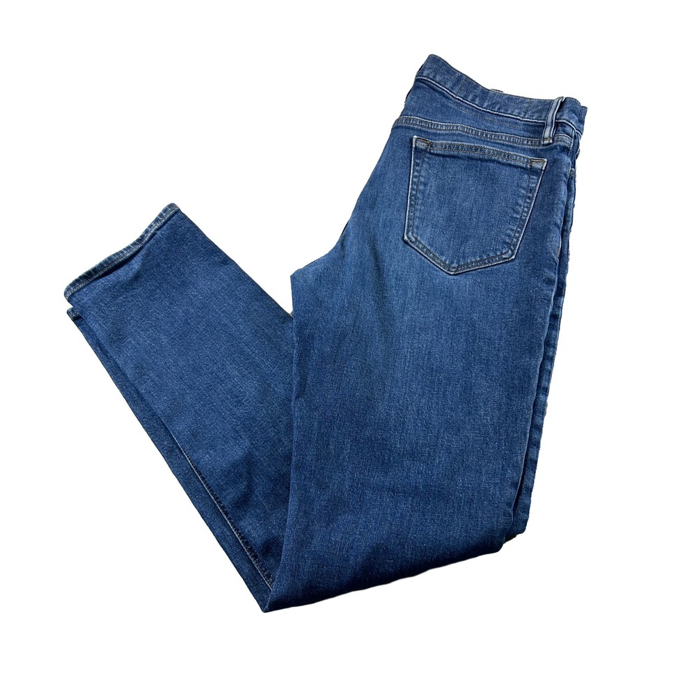 Banana Republic Slim Fit Jeans Mens 33x32 Blue Medium Wash Stretch Denim